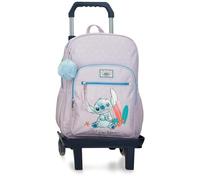 Disney Joumma from Hawaii Schulrucksack mit Trolley Rosa 30x38x12 cm Polyester 13,68L