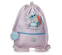 Disney Joumma from Hawaii Turnbeutel mit Reißverschluss Rosa 35x46x1 cm Polyester 1,61L