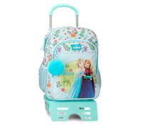 Disney Joumma Frozen Forever Schulrucksack mit hellblauem Auto 30x40x12 cm Polyester 14.4L