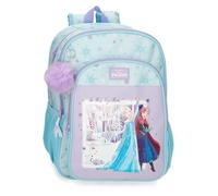 Joumma Disney Frozen In This Together Schulrucksack Doppelfach anpassbar an Trolley Lila 30 x 40 x 13 cm Polyester 15,6 l
