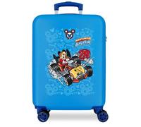 Disney Joumma High Speed Mickey Kabinenkoffer Blau 38x55x20 cm Hartschale ABS Seitliches Zahlenschloss 34 l 2,6 kg 4 Doppelrollen Handgepäck