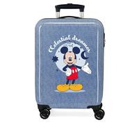 Disney Joumma Micky & Minnie, Kabinenkoffer, blau, 38 x 55 x 20 cm, starr, 2 kg, 2 kg, 34 l, Handgepäck, blau, Talla única, Kabinenkoffer