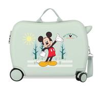 Disney Joumma Micky & Minnie, Kinderkoffer, Grün, 50 x 38 x 20 cm, starr, 1,8 kg, ABS, 1,8 kg, 38 l, Handgepäck, grün, Talla única, Kinderkoffer