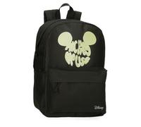 Disney Joumma Micky Multiverse Schulrucksack, 39,6 cm, Schwarz, 31,5 x 45 x 15 cm, Polyester, 21,26 l, Schwarz, Talla única, Schulrucksack, anpassbar an Trolley
