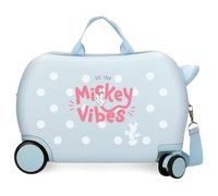 Disney Joumma Micky Vibes Kinderkoffer, Blau, 45 x 31 x 20 cm, starr, 1,8 kg, ABS, 1,8 kg, 27,9 l, Handgepäck, blau, Talla única, Kinderkoffer