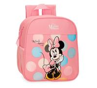 Disney Joumma Minnie-Coquette Vorschulrucksack, Rosa, 21 x 25 x 10 cm, Polyester, 5,25 l, Rosa, Talla única, Vorschulrucksack