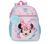 Disney Joumma Minnie Happy To Be Me Schulrucksack Rosa 27x33x11 cm Polyester 9,8L