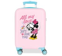Joumma Disney Micky & Minnie, Kabinenkoffer, Mehrfarbig, 33 x 50 x 20 cm, starr, 2 kg, 2 kg, 33 l, Handgepäck, bunt, Talla única, Kabinenkoffer