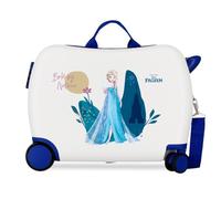 Disney Joumma Nature is Magical - Die Eiskönigin II Kinderkoffer, weiß, 50 x 38 x 20 cm, starr, 1,8 kg, seitlicher Kombinationsverschluss, ABS, 1,8 kg, 38 l, Handgepäck, weiß, Talla única,