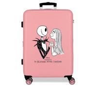 Disney Joumma Nightmare Koffer mittelgroß, Rosa, 48 x 68 x 26 cm, starr, 3 kg, seitlicher Kombinationsverschluss, ABS, 3 kg, 56 l, Rosa, Talla única, Mittelgroßer Koffer