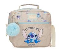 Disney Joumma Stitch Cuddle Me Happy, anpassbar, Beige, 23 x 20 x 9 cm, Polyester, Beige, Talla única, Anpassbar