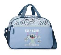 Disney Joumma Stitch Keep Going Reisetasche Blau 40x28x22 cm Polyester 24,64L
