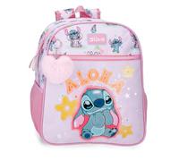 Disney Joumma Stitch You & Me Freizeitrucksack, Polyester, 27 x 33 x 11 cm, Mauve