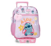 Disney Joumma Stitch You & Me Mauve Freizeitrucksack 27x33x11 cm Polyester 9.8L