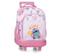 Disney Joumma Stitch You & Me Rucksack Compact 2 Rollen Malve 32x45x21 cm Polyester