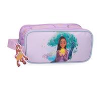 Disney Joumma Watch us Shine, dreifaches Federmäppchen, Rosa, 22 x 10 x 9 cm, Polyester, Rosa, Dreifaches Federmäppchen