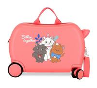 Disney Joumma Winnie Puuh Kabinenkoffer, gelb, 33 x 50 x 20 cm, starr, 2 kg, 2 kg, 33 l, Handgepäck, Rosa, Talla única, Kinderkoffer