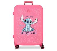 Disney Joumma You Are Magical Koffer, mittelgroß, Fuchsia, 48 x 70 x 28 cm, starr, 4,32 kg, TSA-Verschluss, ABS, 4,32 kg, 79 l