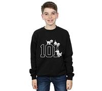 Disney Jungen 101 Dalmatians 101 Doggies Sweatshirt 5-6 Years Schwarz