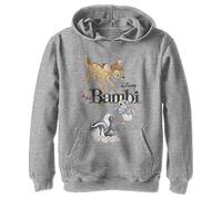Disney Jungen Bambi Bambi Friends Hoodie Hoodie, Heather Grey, S