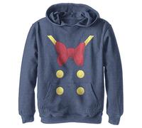 Disney Jungen Donald Hoodie, Marineblau Heather, XL