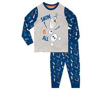 Disney Jungen Frozen Schlafanzug Olaf Blau 128