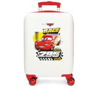 Disney Jungen Joy Cars Gepäck- Kindergepäck, Weiß, Cabina 50