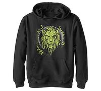 Disney Jungen Lion King Tribal Scar Hoodie T-Shirt, Schwarz, S