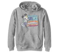 Disney Jungen Mickey Classic Mickey Tapes Hoodie Hoodie, Heather Grey, M