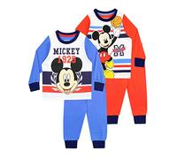 Disney Jungen Schlaganzug 2er Pack Mickey Mouse Mehrfarbig 110