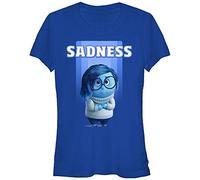 Disney Juniors Inside Out Sadness Graphic T-Shirt, königsblau, Mittel