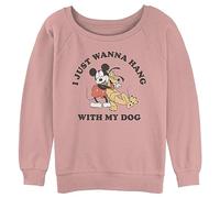 Disney Damen Mickey Dog Fill Lover Fleece, Desert Pink, XX-Large
