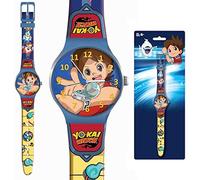 Disney Kid Licensing - Analoge Armbanduhr, Sortiert Yo-Kai Watch, Lernen, Farbe (Mehrfarbig) (YK17001)