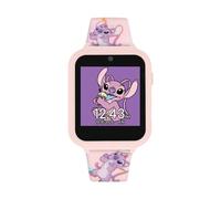 Disney Kids Lilo & Stitch Engel Rosa Digital Interactive Smart Watch Mit Silikonarmband LAS4088, Modern
