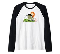 Disney Kim Possible and Rufus Animated Series Logo Raglan