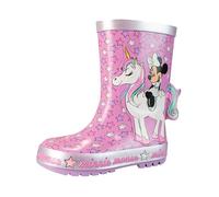 Disney Kinder Gummistiefel Minnie Mouse Rosa EU 22 (UK 5)