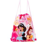 Disney Kinder Kinder Mädchen Prinzessin Turnbeutel Badeschuh PE Drawstring Schule Trainer Travel Tote Bag
