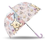 Disney Kinder Regenschirm Winnie Puuh, transparent, 46 cm