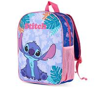 Disney Kinder Rucksack Kindergartenrucksack Mädchen Minnie Mouse Stitch Eiskönigin Elsa Backpack Rucksack Kindergarten Mädchen 3-6 Jahre Kinder Geschenke (Blau Stitch)