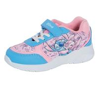 Disney Kinder Stitch Sneaker für Mädchen Angel Casual Pumps Easy Touch Fasten Running Sportschuhe, multi, 27 EU