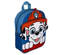 Disney Kinderrucksack Paw Patrol Marshall, Blau, Rot, Weiß, Textil, 25.5x31.5x10 cm, Füttern, Kindergartenzubehör, Kinderrucksäcke