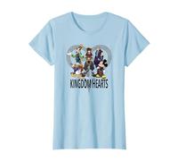 Disney Kingdom Hearts III Characters and Symbol T-Shirt T-Shirt