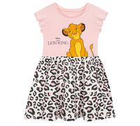 Disney Kleid | Der König Der Löwen Mädchen Kleid | Simba Sommer Top Mädchen | Rosa 116