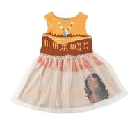 Disney Kleid Mädchen Sommer - Disney Kurzarmkleid, Mädchenbekleidung Lässig Bequem und Leicht, Ideal für den Alltag
