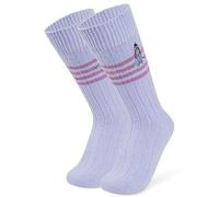 Disney Kuschelsocken Damen Teenager Größe 35-41, Weich Flauschige Rutschfeste Stoppersocken, Warme Geschenke für Frauen (Lila Eeyore)