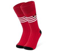 Disney Kuschelsocken Damen Teenager Größe 35-41, Weich Flauschige Rutschfeste Stoppersocken, Warme Geschenke für Frauen (Rot Minnie)