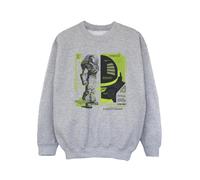 Disney - "Lightyear Buzz Tech Panel" Sweatshirt für Mädchen (Grau) 5-6A / 110-116cm