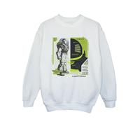 Disney - "Lightyear Buzz Tech Panel" Sweatshirt für Mädchen (Weiß) 5-6A / 110-116cm