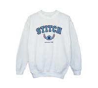 Disney - "Lilo And Stitch Collegial" Sweatshirt für Mädchen (Weiß) 3-4A / 98-104cm