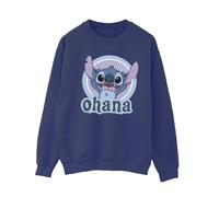 Disney - "Lilo And Stitch Ohana Circle" Sweatshirt für Damen (Marineblau) XL